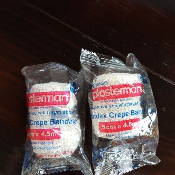 SPANDEX CREPE BANDAGES - 5CM  x 4.5M; 7.5CM x 4.5M; 10CM x 4.5M